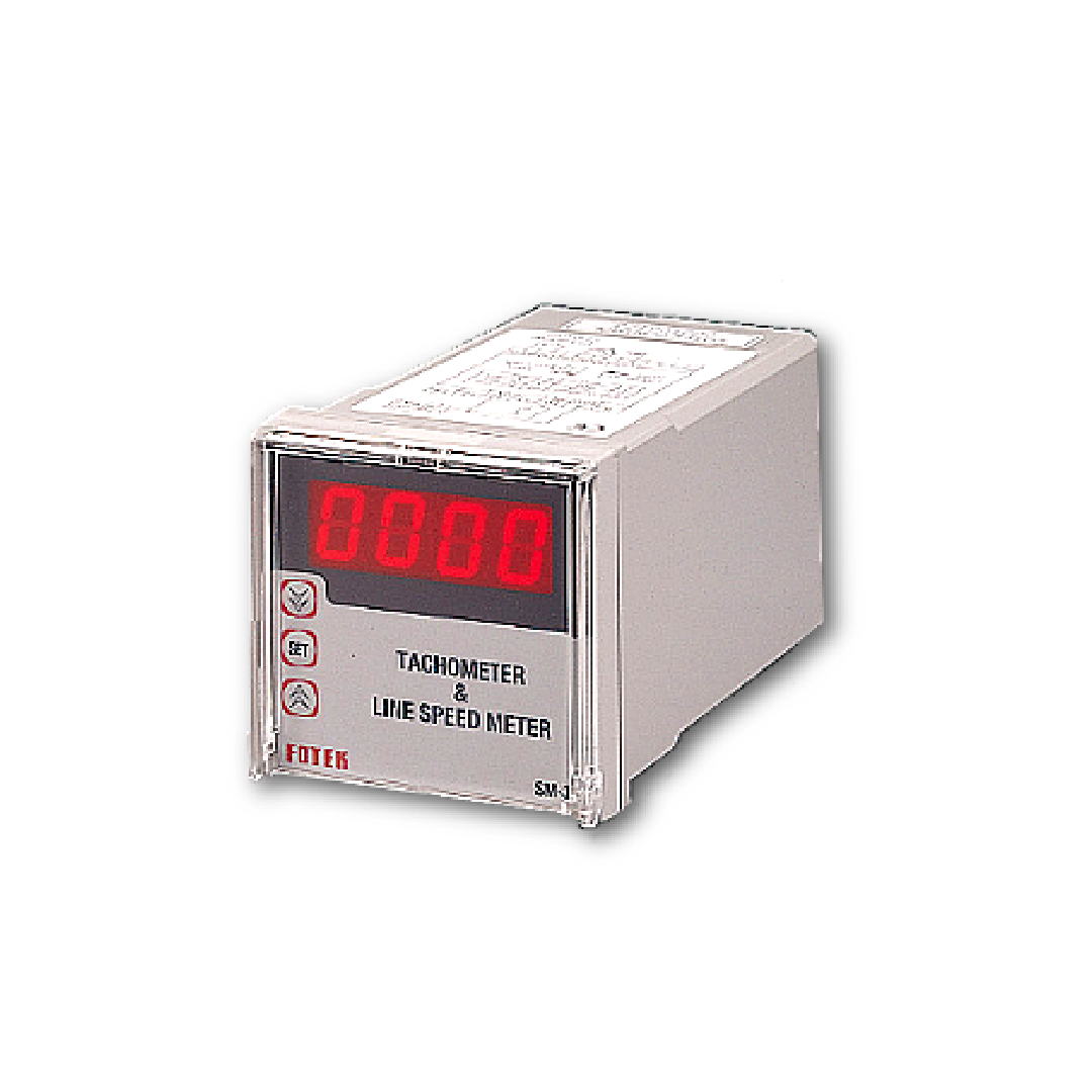 ดิจิตอลมิเตอร์ Fotek SM-30S SM Series Tachometer & Line Speed Meter