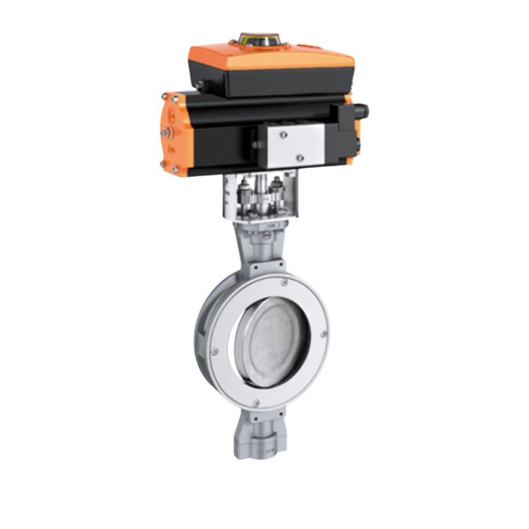 EBRO Butterfly Valve Wafer Type HP111-E GP240GH Carbon Steel 50-65 DN 2-2½ นิ้ว 19 บาร์