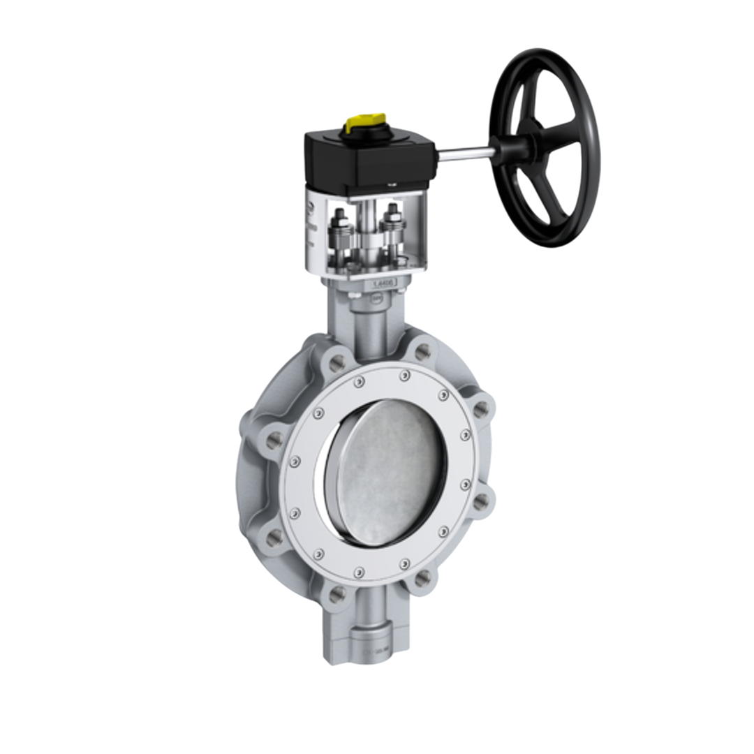 EBRO Butterfly Valve Lug Type HP114-E GP240GH Carbon Steel 125 DN 5 นิ้ว 19 บาร์