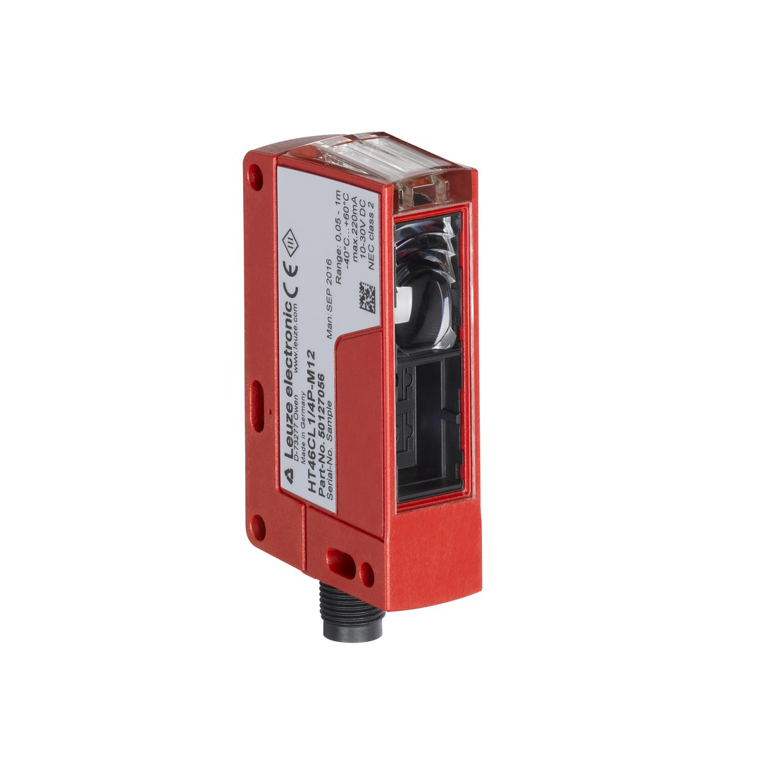โฟโตอิเล็กทริคเซนเซอร์ Leuze Diffuse sensor with background suppression HT46CL2/4P-M12
