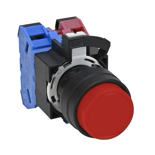 สวิตช์ปุ่มกด IDEC Push Button Switch HW1B-M201R