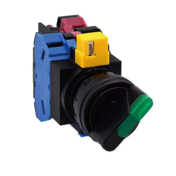 สวิตช์แบบหมุน IDEC illd selector switch HW1F-220Q4R