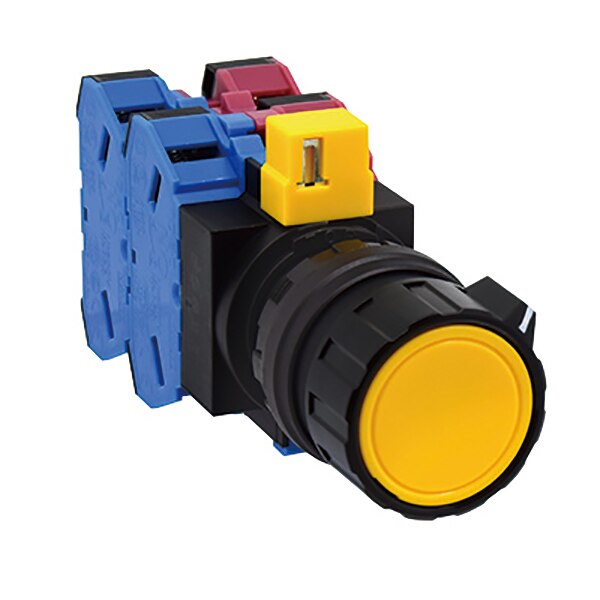 สวิตช์ปุ่มกด IDEC Selector pb Switch HW1R-2F22N1B