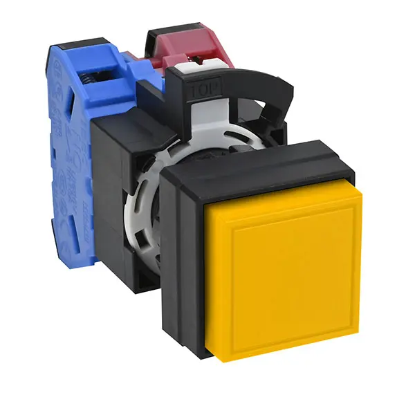 สวิตช์ปุ่มกด IDEC Push Button Switch HW2B-M210Y