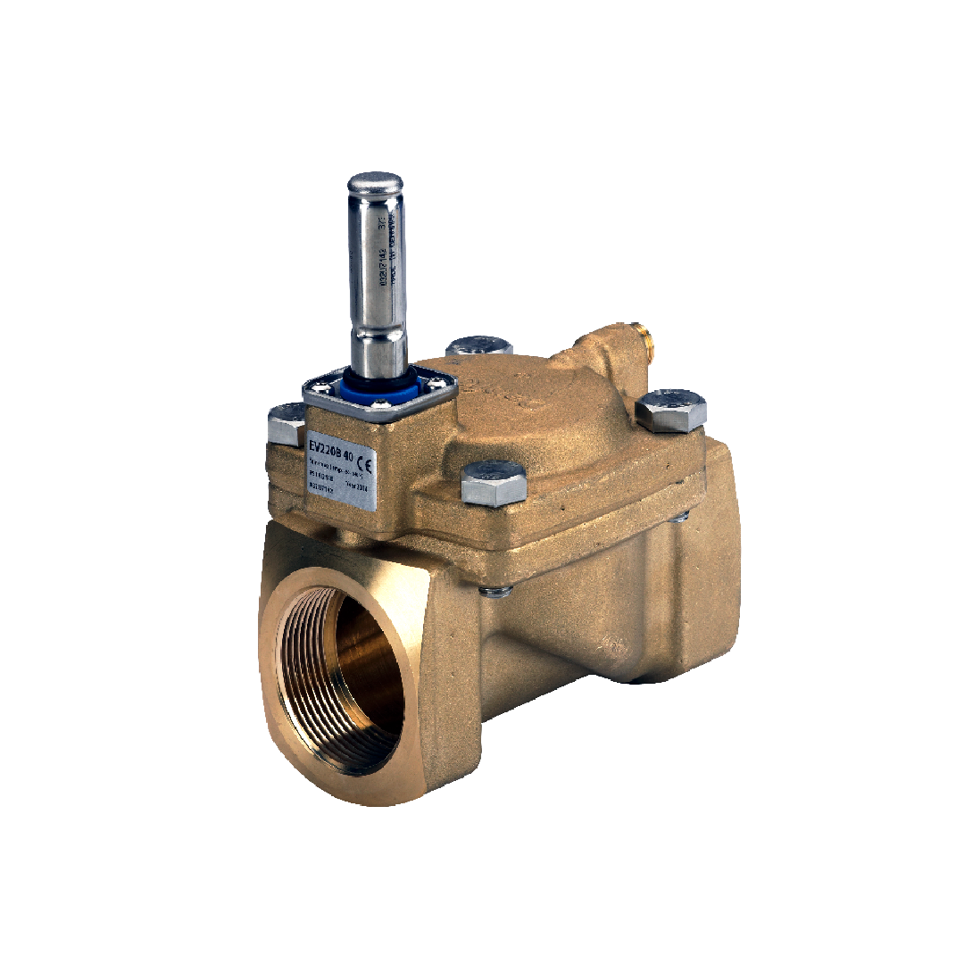 Danfoss Solenoid valve, EV220B, Function: NO, NPT, 1 1/2, 24 m³/h, EPDM 032U6548