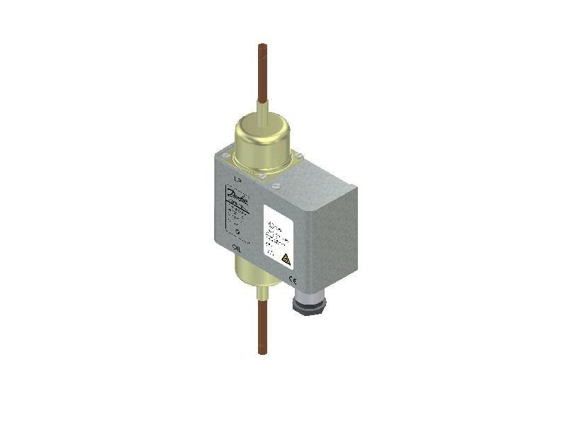 Differential pressure switch, MP55 เพรสเชอร์สวิทซ์ Danfoss 060B013391