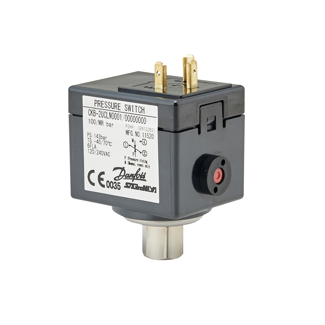 สวิตช์แรงดัน CO₂ Danfoss Pressure switch, CKB 061Z3001