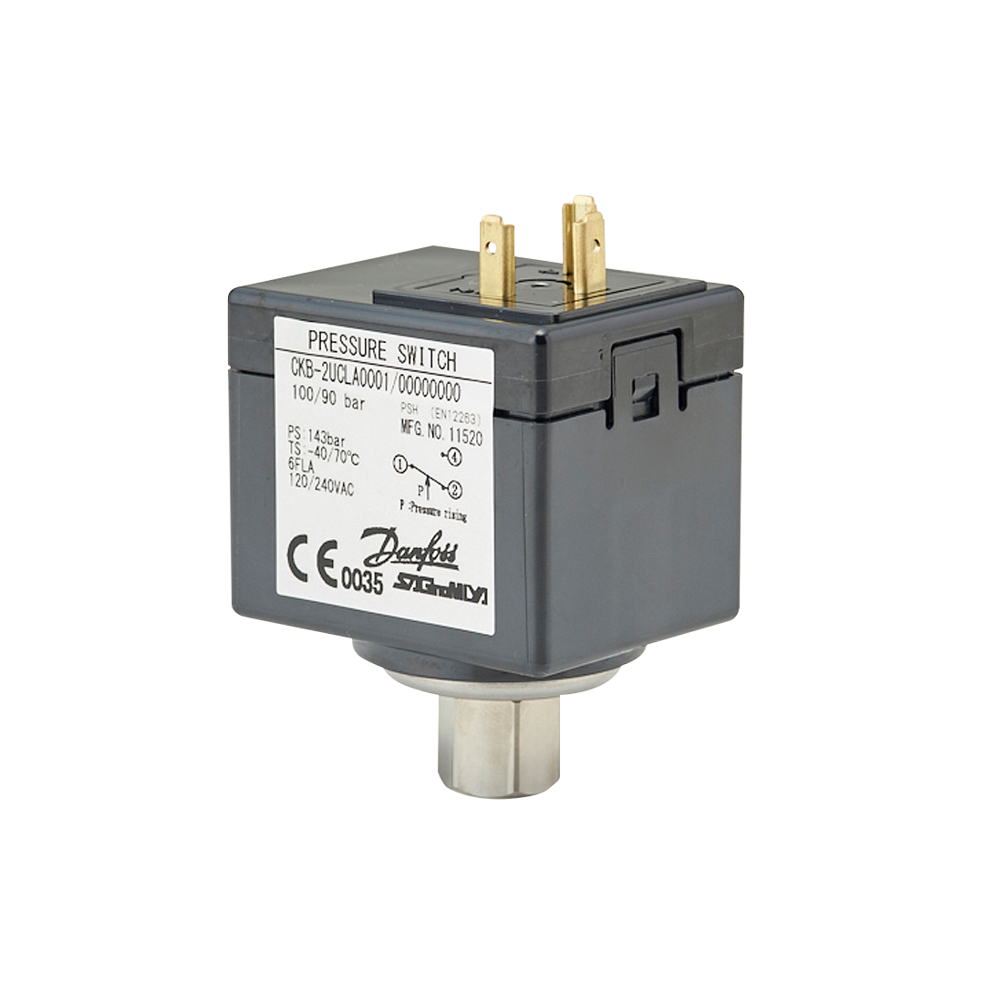 สวิตช์แรงดัน CO₂ Danfoss Pressure switch, CKB 061Z1016