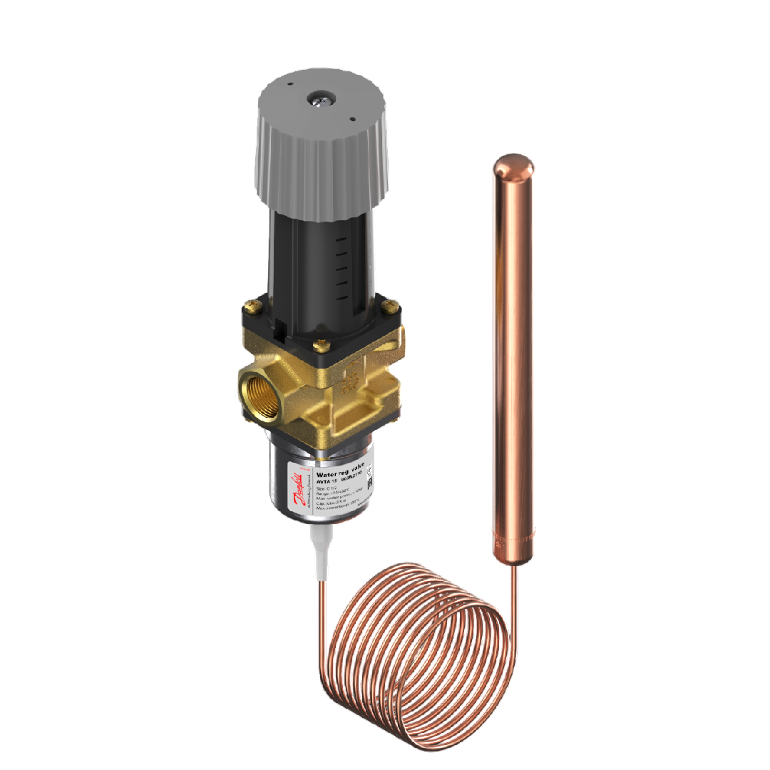 Danfoss 003N3162 Thermo Operated Water Valve, AVTA 20, G, 3/4