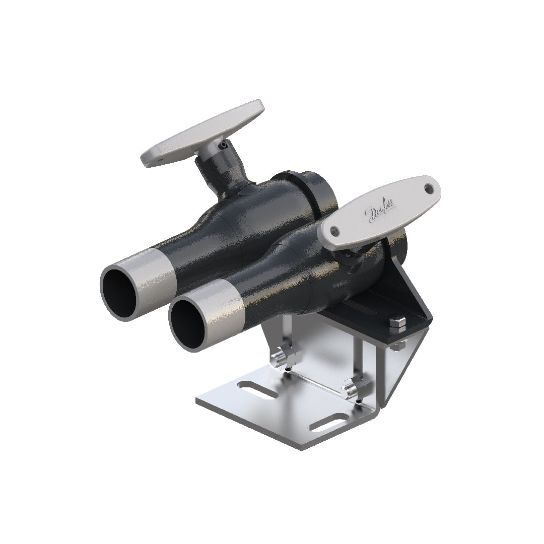 บอลวาล์ว Danfoss 065N7036 Ball valves, JIP-IW-TW, double piped, Reduced Bore, PN 40, DN 25, Internal thread / Welded