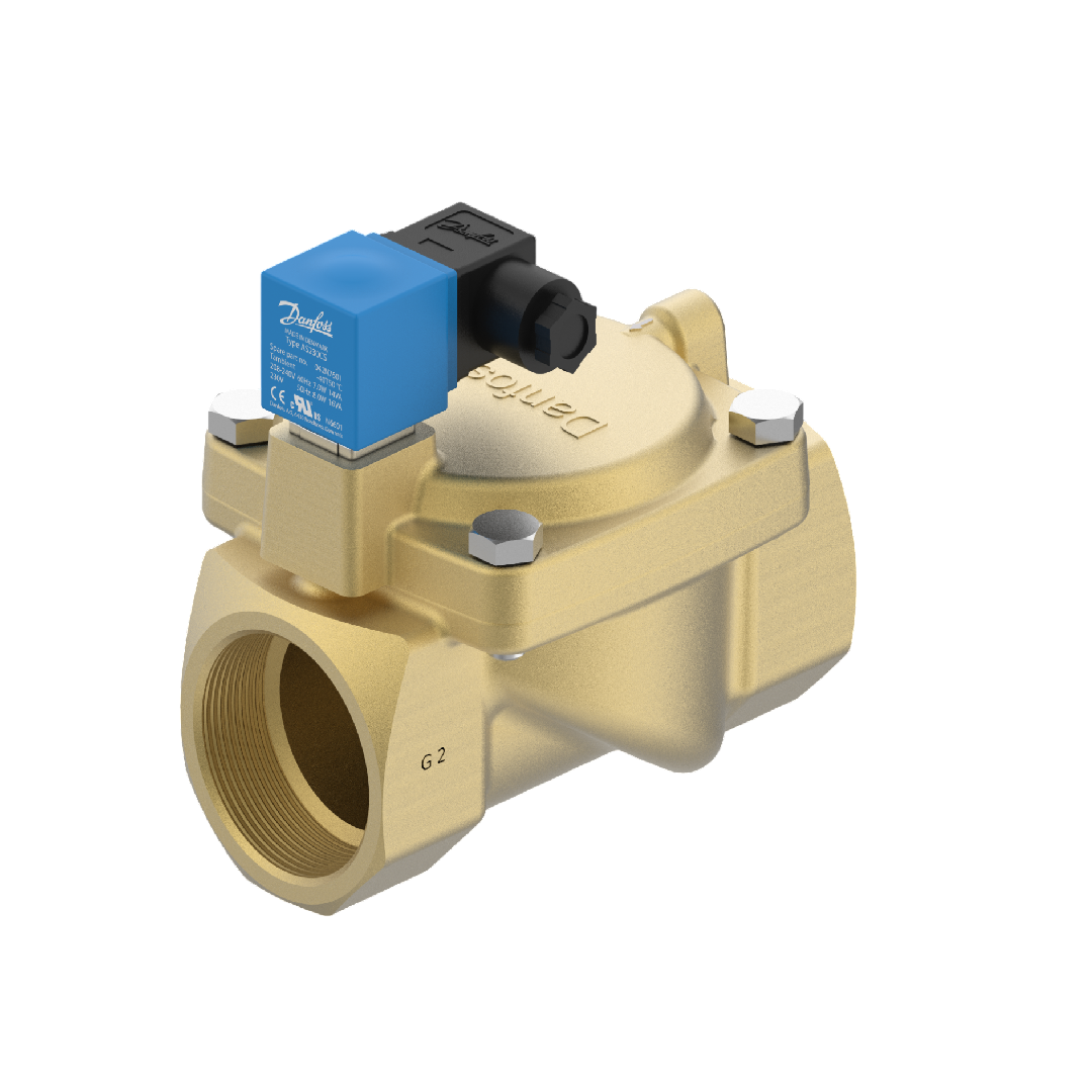 Danfoss Solenoid valve, EV220S, Function: NC, G, 2, 32 m³/h, EPDM 042U495032