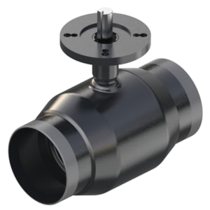 บอลวาล์ว Danfoss 065N3640 Ball valves, JIP-WW, RB, Gear flange, Reduced Bore, PN 25, DN 150, Welded