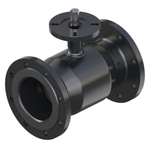 บอลวาล์ว Danfoss 065N3642 Ball valves, JIP-FF, RB, Gear flange, Reduced Bore, PN 16, DN 65, Flange