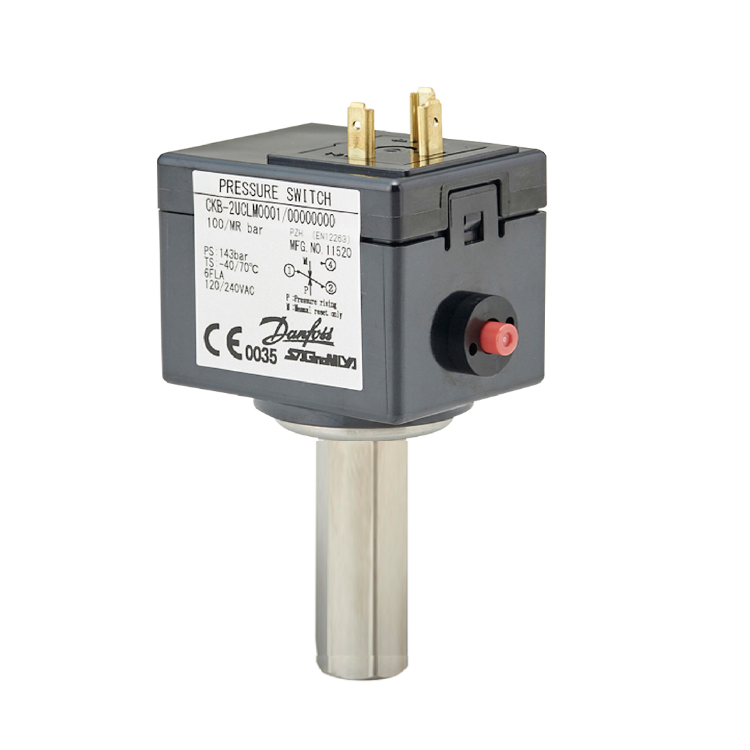 สวิตช์แรงดัน CO₂ Danfoss Pressure switch, CKB 061Z5007