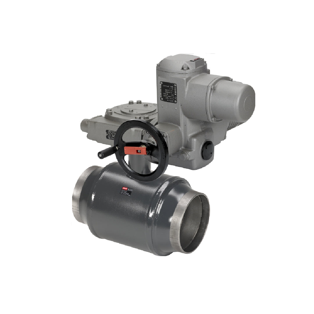 บอลวาล์ว Danfoss 065N9887 Ball valves, JIP-WW, FB, Electric actuator, Full Bore, PN 25, DN 400, Welded / Welded