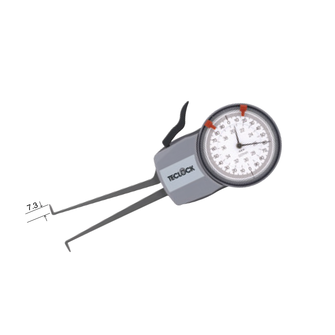 Teclock Internal Dial Caliper Gauge (Arms with Lever type) IM-831