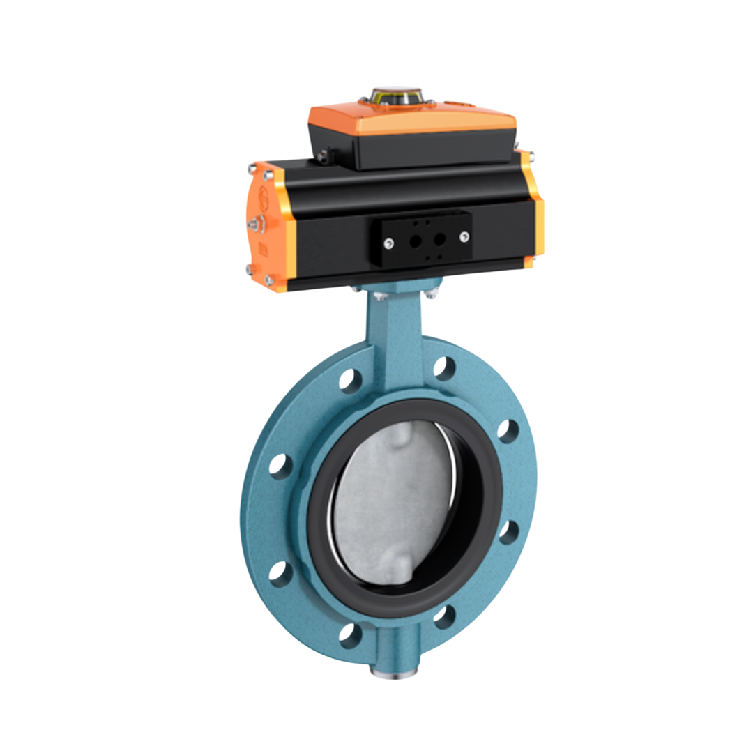 EBRO Butterfly Valve Centre Flanged M015-A GGG-40 Cast Iron 150 DN 6 นิ้ว 16 บาร์