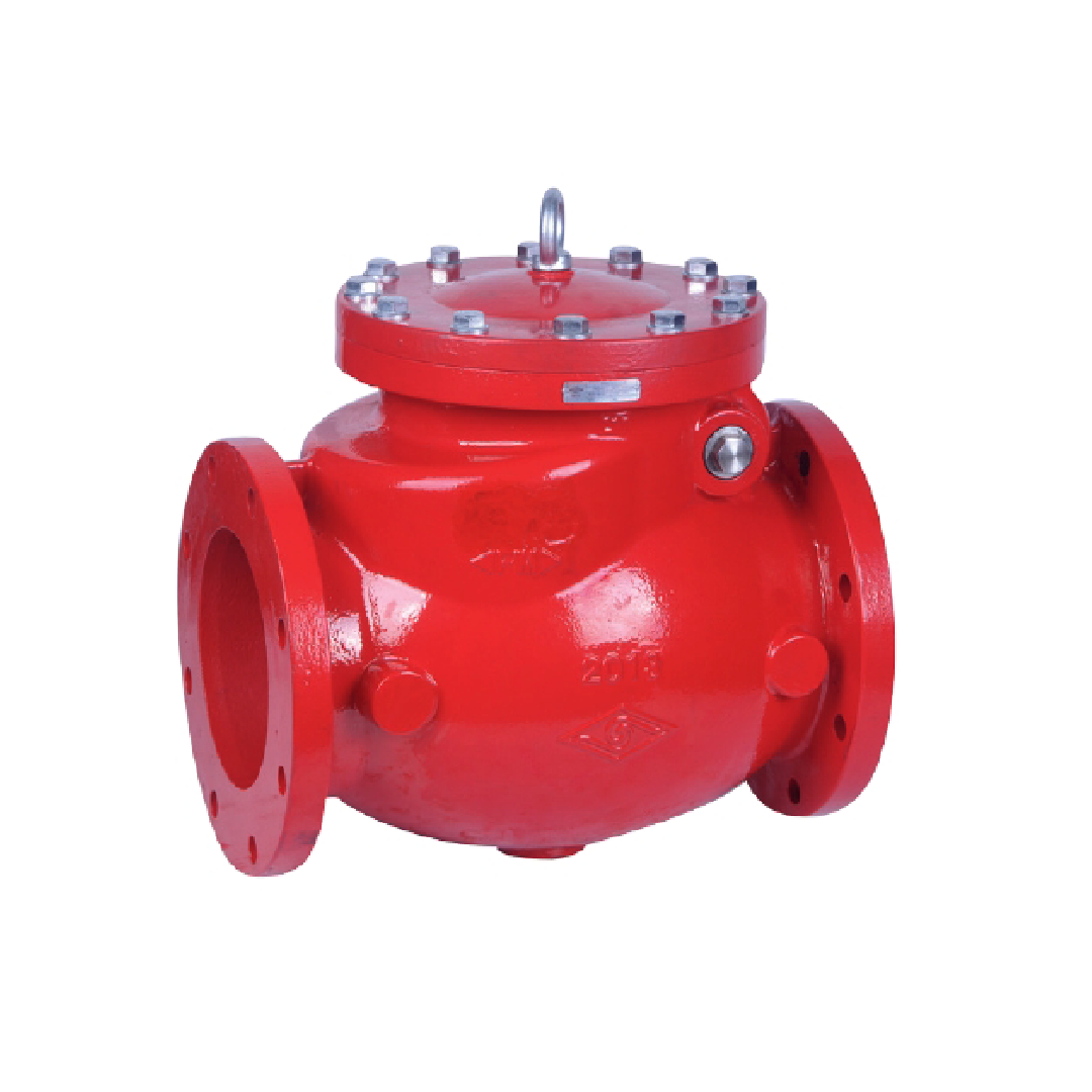 Mech Swing Check Valve AWWA C508 clear Waterway Model H44X2 2.1/2 นิ้ว