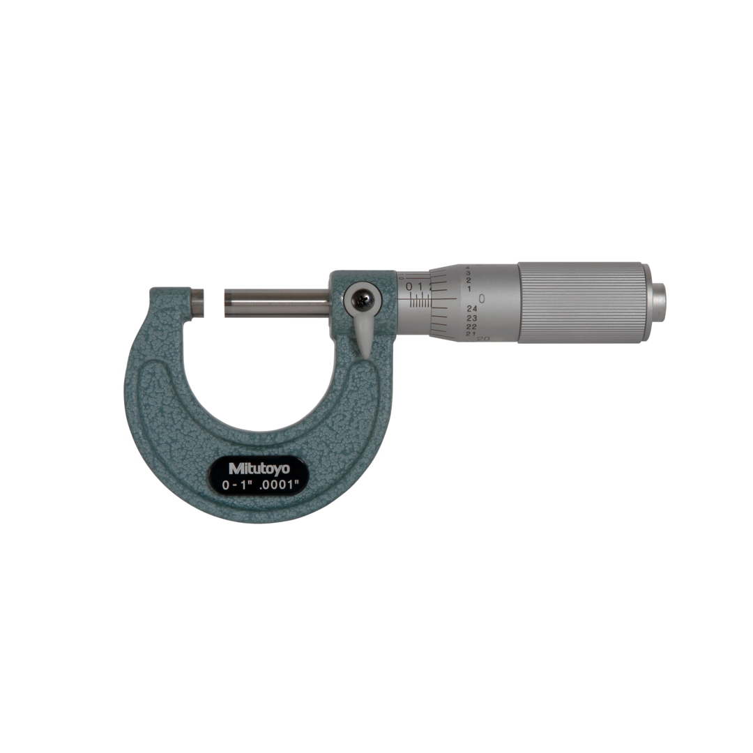 ไมโครมิเตอร์ Mitutoyo Series 103 Outside Micrometers with Friction Thimble, Inch Models Code 103-135