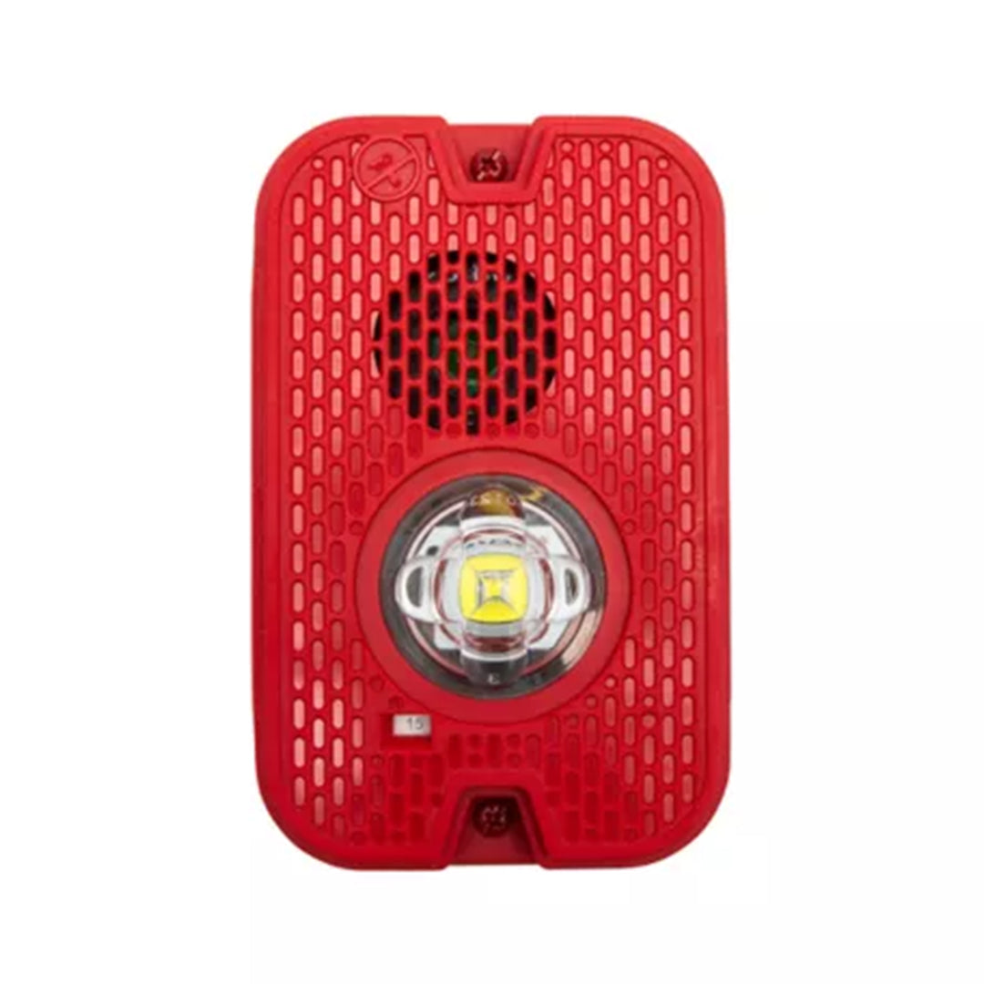 Fire Life Safety อุปกรณ์ป้องกันอัคคีภัยในอาคาร NOTIFIER LED Outdoor Compact Wall Horn Strobes code P2GWKLED