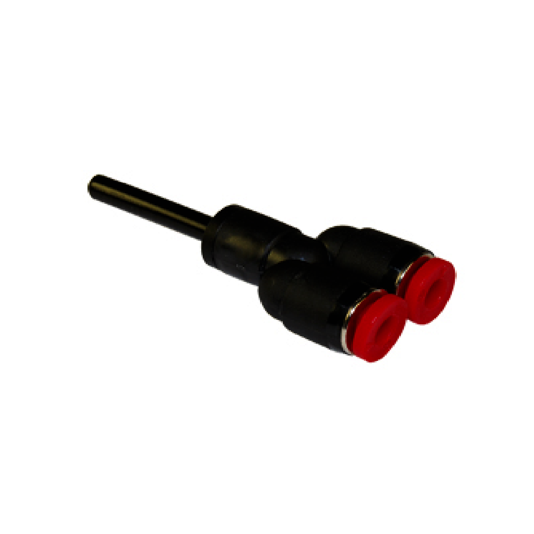 Norgren C0267040 ข้อต่อสวมเร็วแบบ C ข้อต่อสามทางทีหมุน 4 มม.