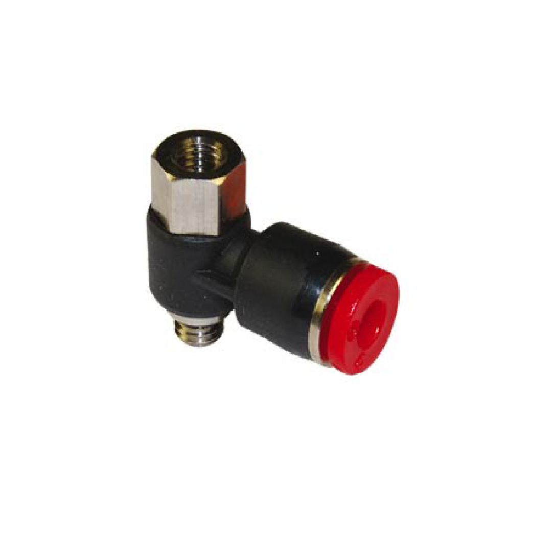 Norgren C0267040 ข้อต่อสวมเร็วแบบ C ข้อต่อสามทางทีหมุน 4 มม.