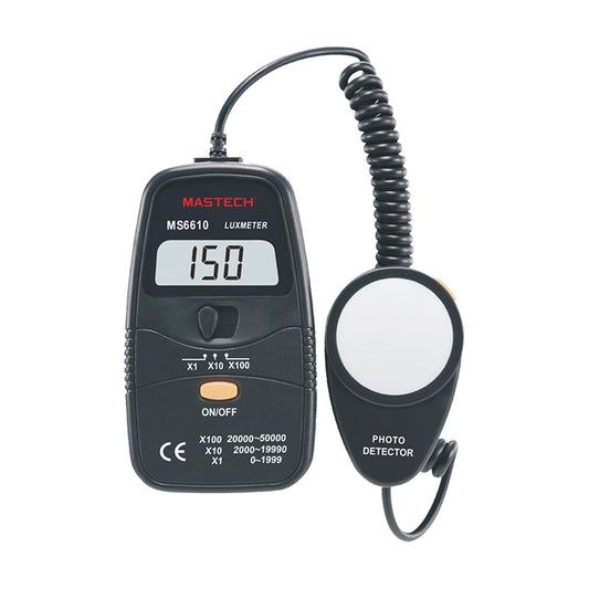 ดิจิตอลมัลติมิเตอร์ Digital Multimeter Mastech MS6610 ,Digital Lightmeter (LUX)
