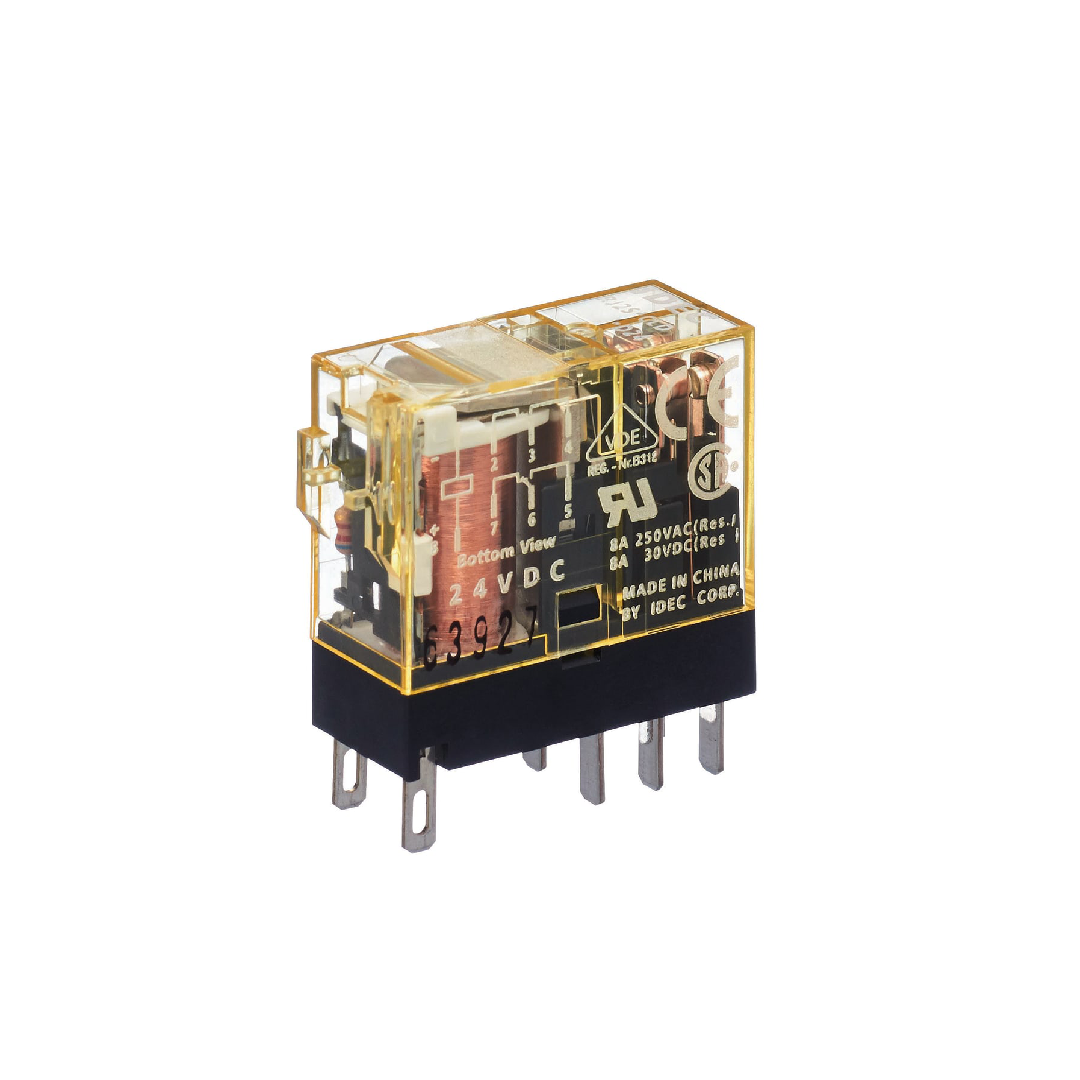 Relay IDEC 24VAC รุ่น RJ1S-CL-A24 พาวเวอร์รีเลย์บางพิเศษ