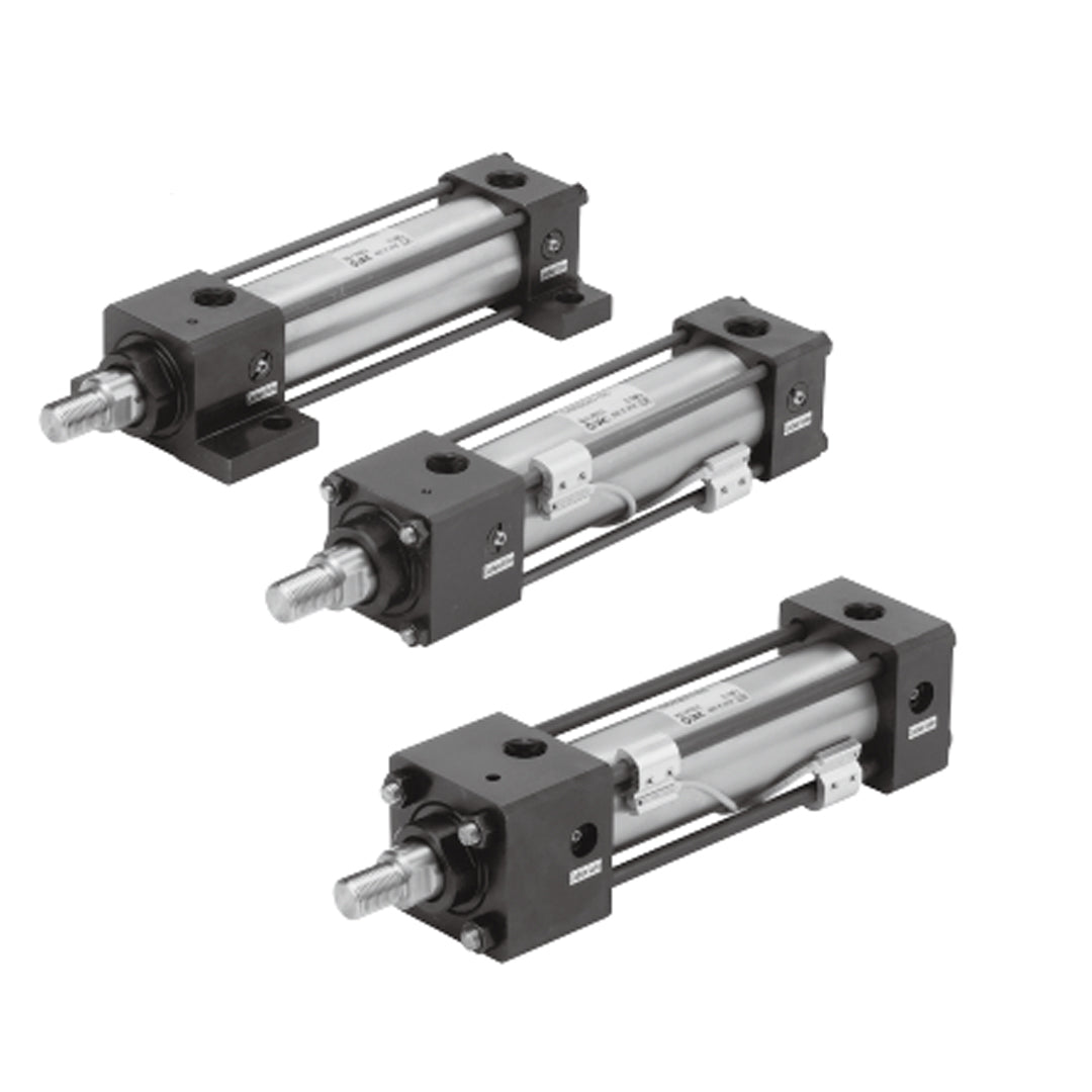 กระบอกไฮดรอลิก Hydraulic Cylinder SMC CHSD Series Double Acting/Single Rod: 3.5 MPa CHSDB Bore 40 mm