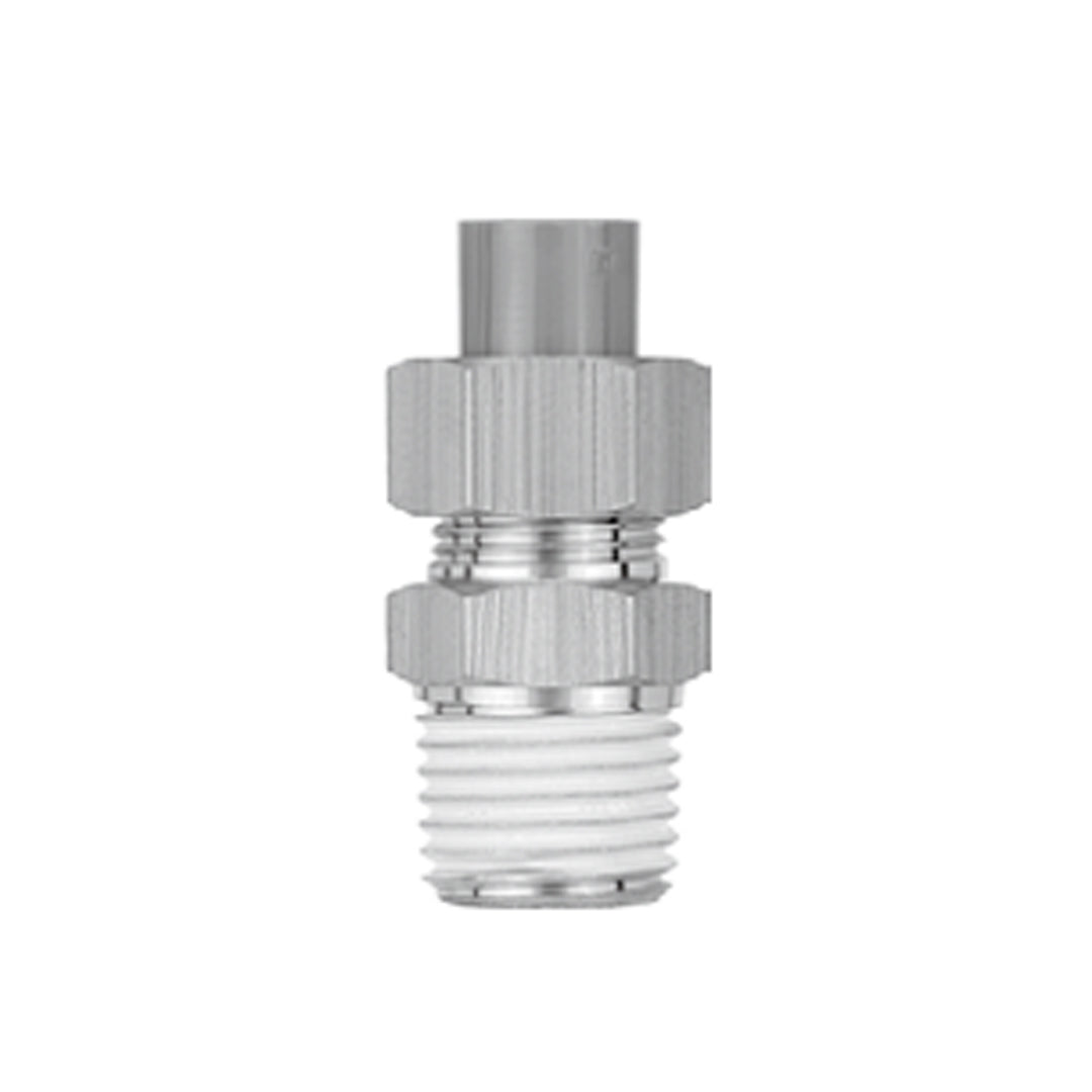 ข้อต่อลม Fittings SMC One-touch code KFH12U-04S