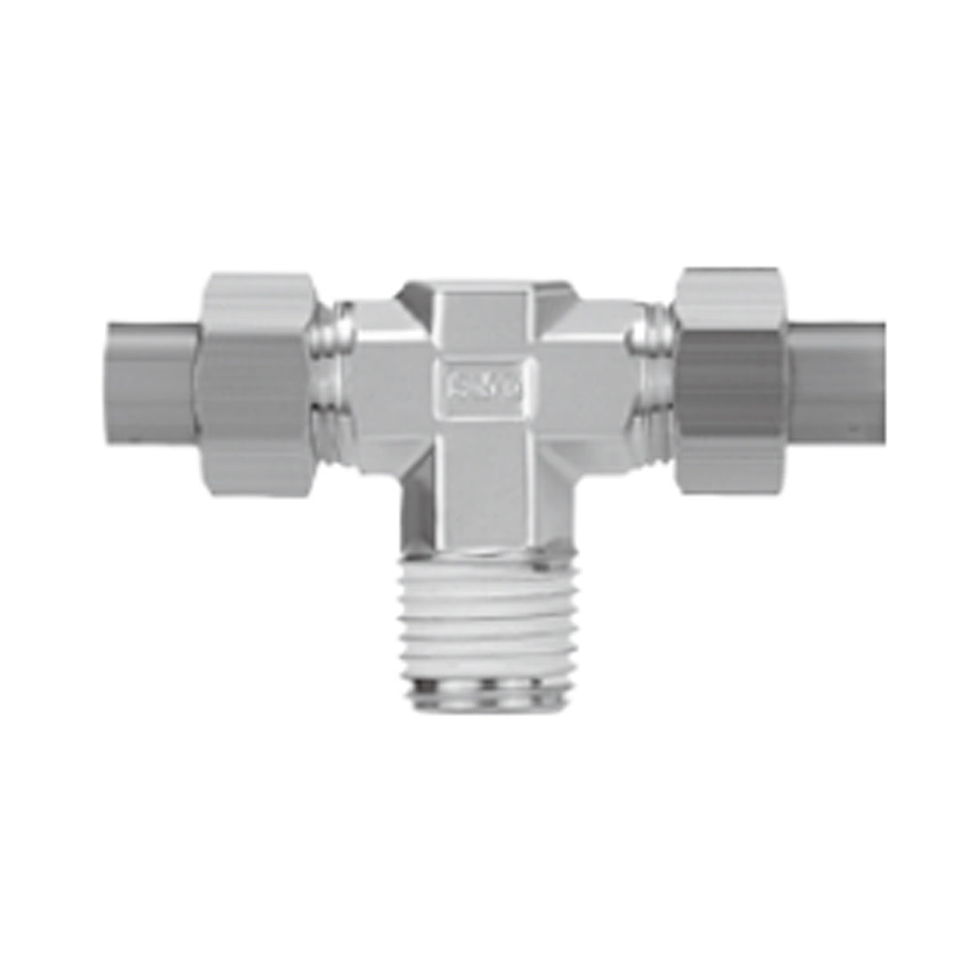 ข้อต่อลม Fittings SMC One-touch code KFT06B-03S