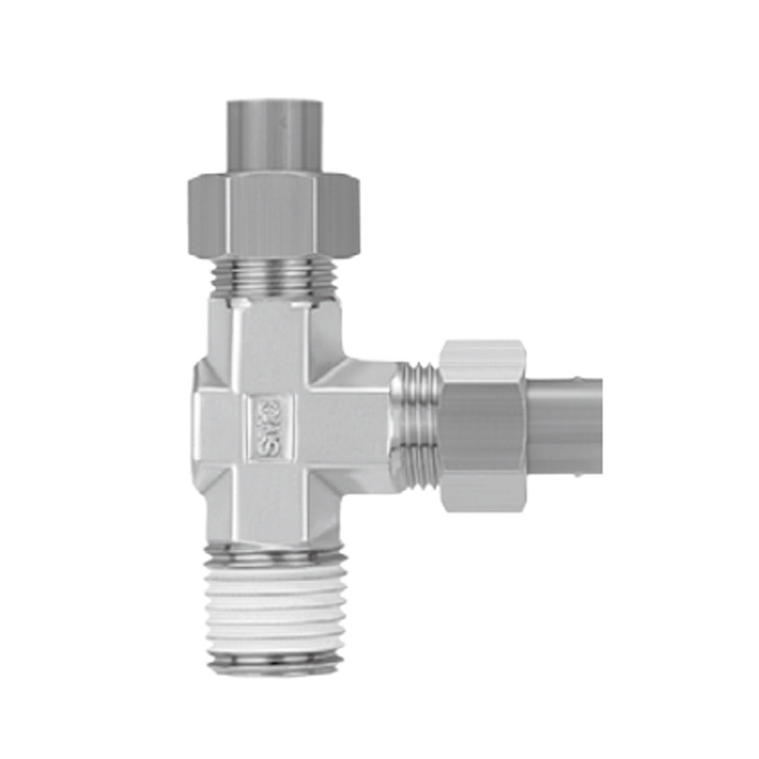 ข้อต่อลม Fittings SMC One-touch code KFY12U-04S