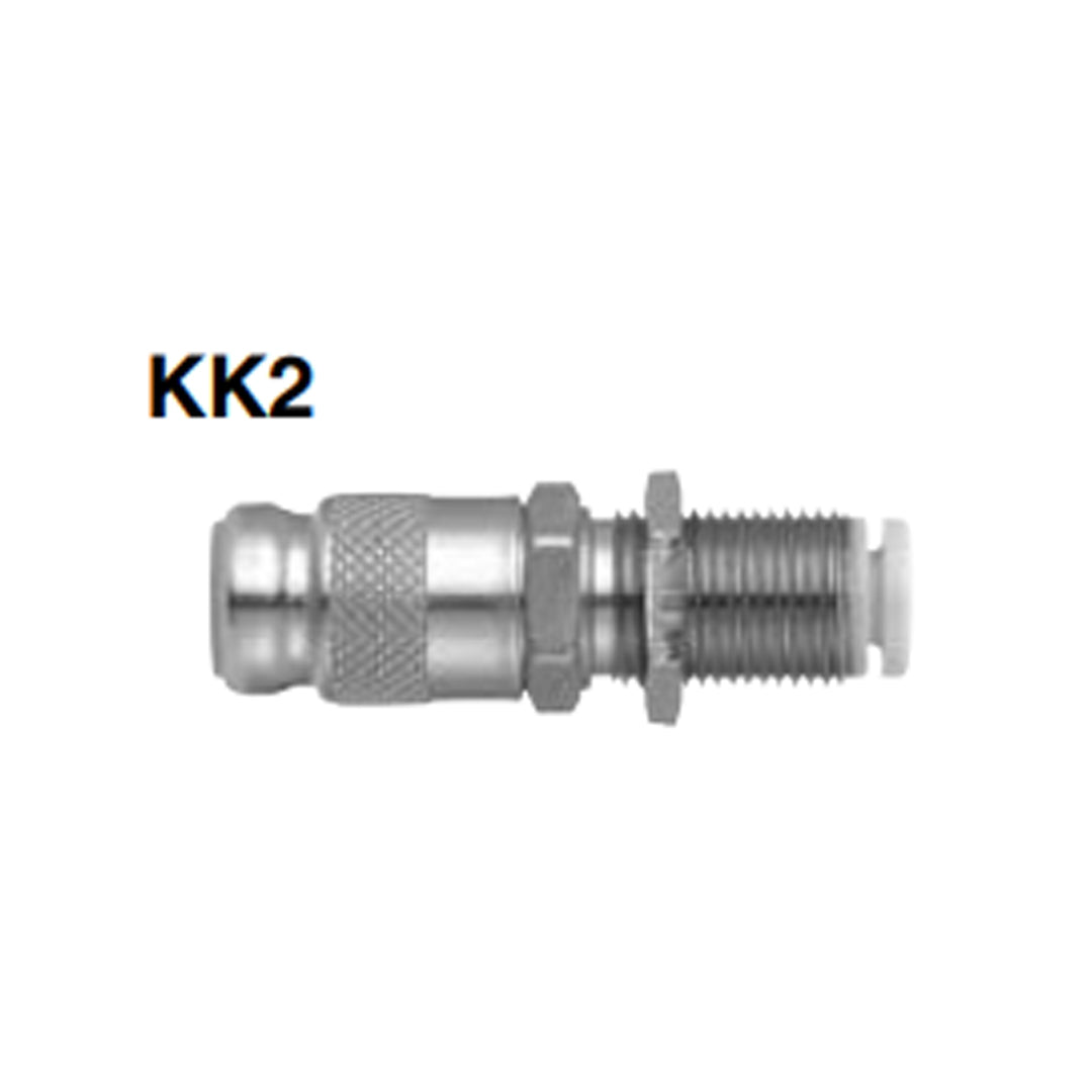 ข้อต่อลม Fittings SMC One-touch code KK2S-04E