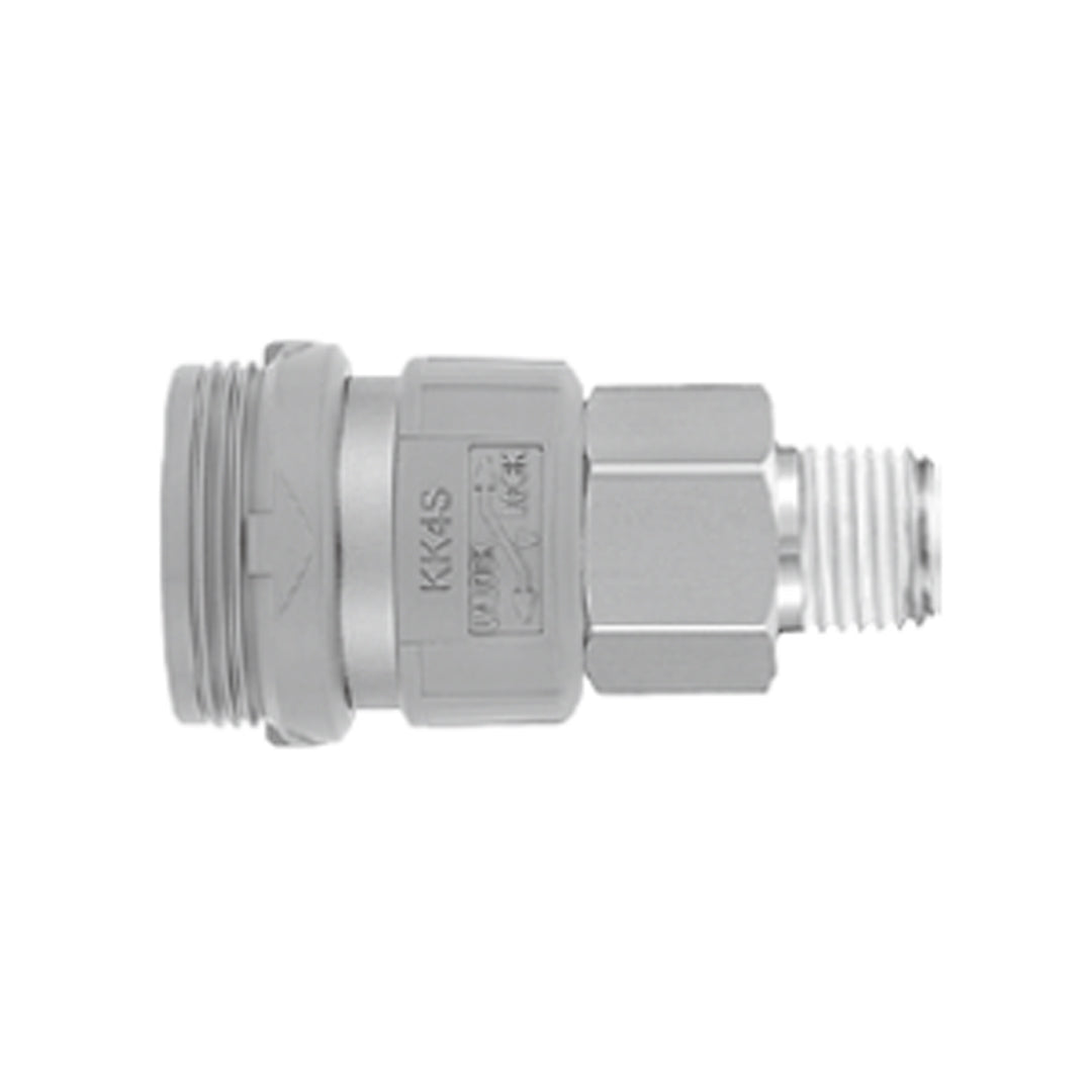 ข้อต่อลม Fittings SMC One-touch code KK3S-01MS