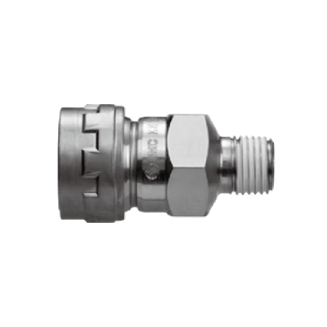 ข้อต่อลม Fittings SMC S Couplers code KK130S(L)-N02MS