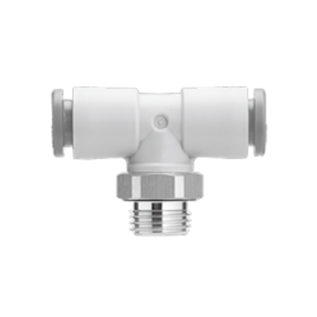 ข้อต่อลม Fittings SMC One-touch Fittings code KQ2T01-34☐P