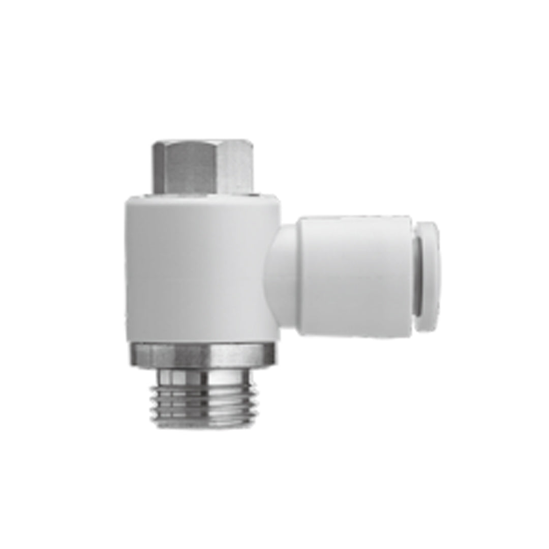 ข้อต่อลม Fittings SMC One-touch Fittings code KQ2V10-G03☐