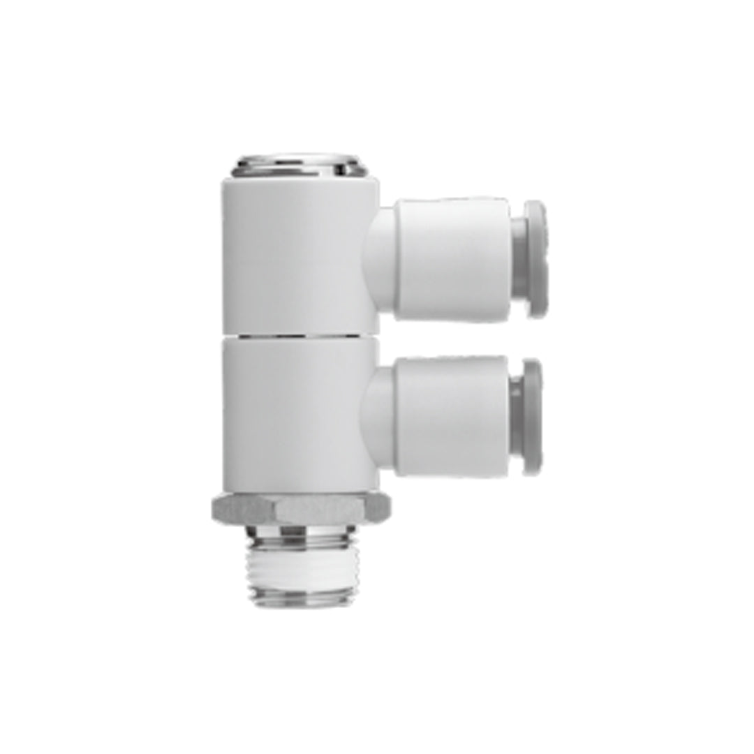 ข้อต่อลม Fittings SMC One-touch Fittings code KQ2VD05-34□S