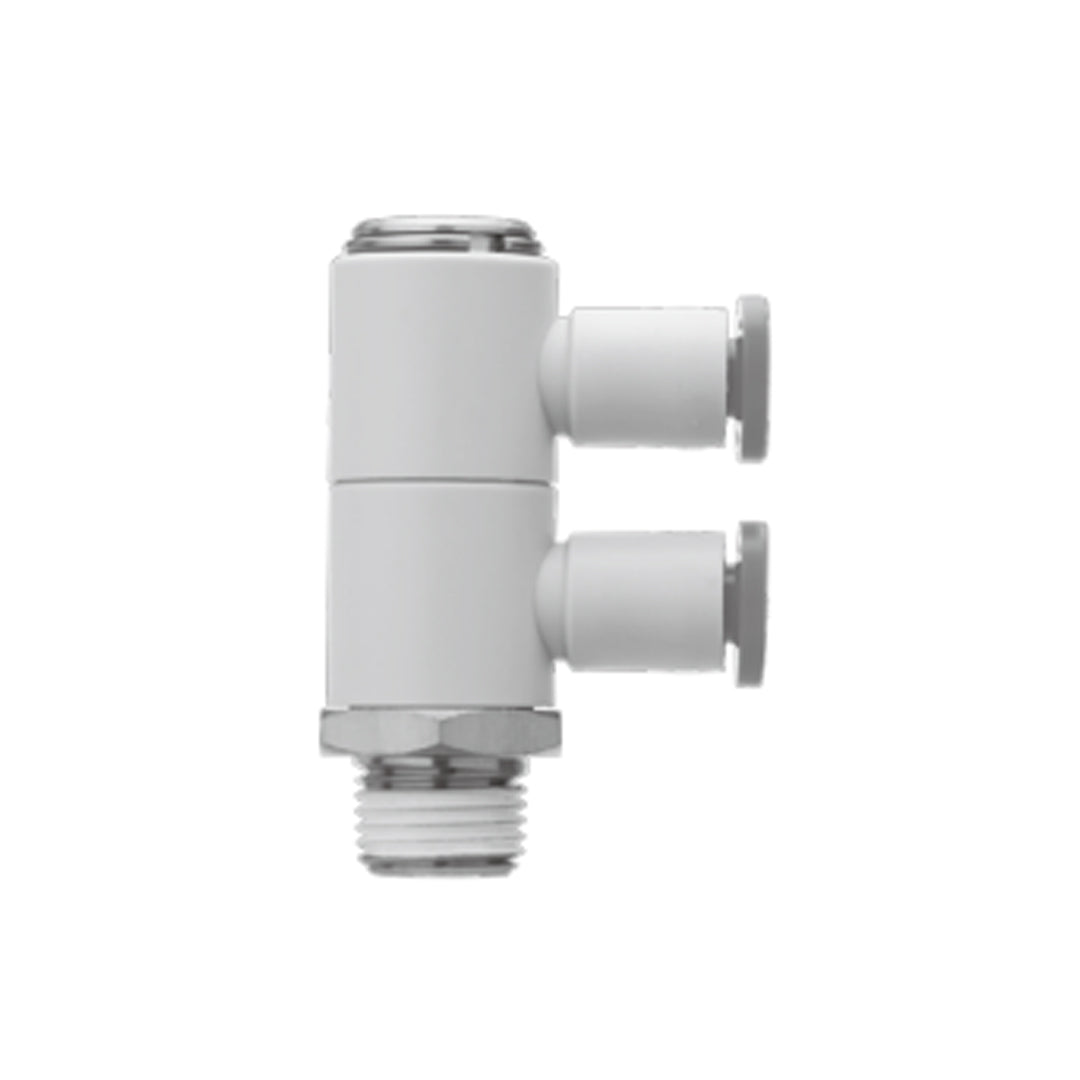 ข้อต่อลม Fittings SMC One-touch Fittings code KQ2VD05-34 S1