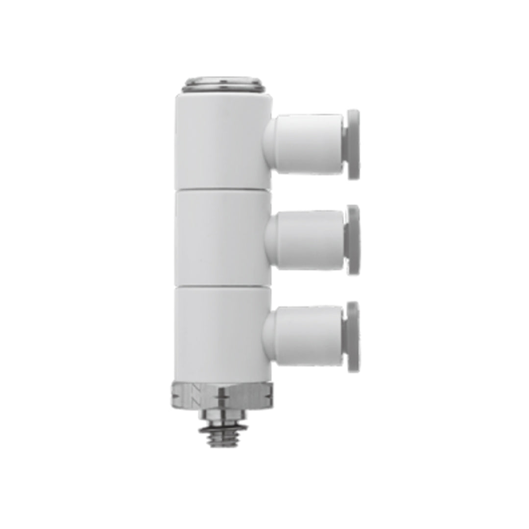 ข้อต่อลม Fittings SMC One-touch Fittings code KQ2VT01-32 1