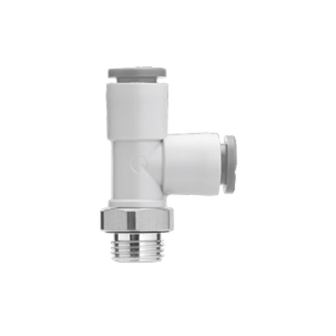 ข้อต่อลม Fittings SMC One-touch Fittings code KQ2Y07-03☐P