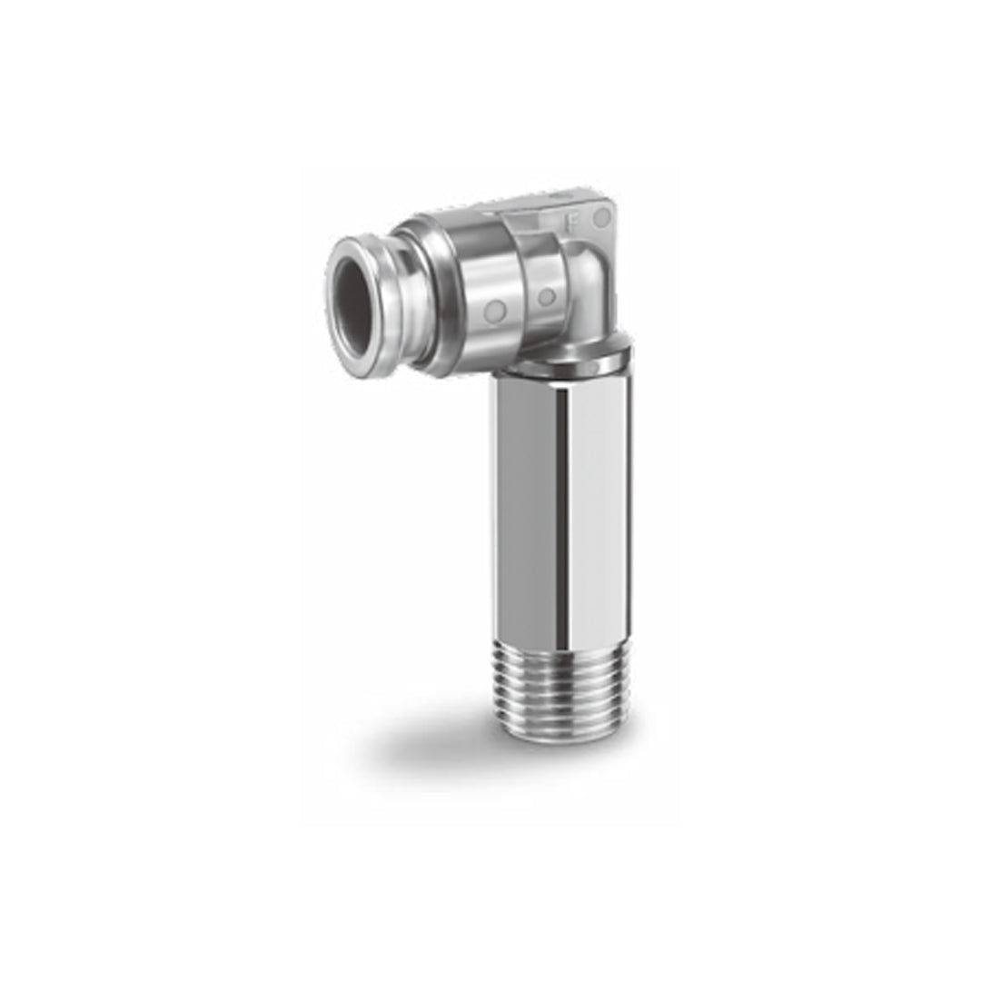 ข้อต่อลม Fittings SMC Hygienic Design code KQG2W06-01-F