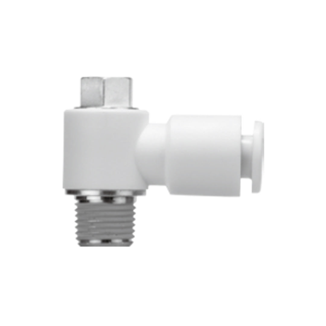 ข้อต่อลม Fittings SMC One-touch code KRV08-02SW2