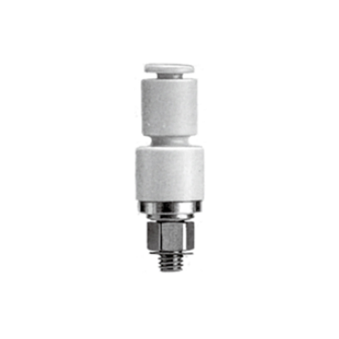 ข้อต่อลม Fittings SMC One-touch code KXH06-M6