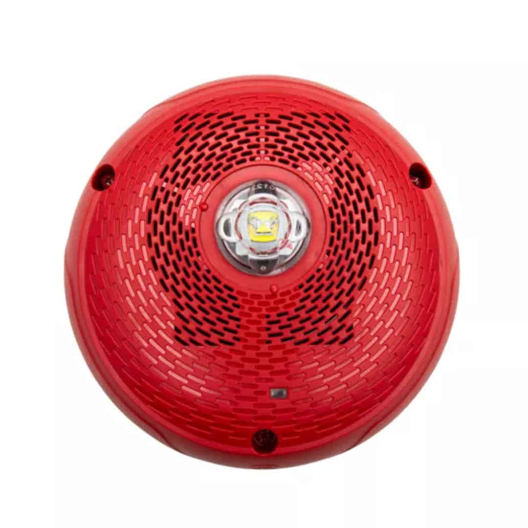 Fire Life Safety อุปกรณ์ป้องกันอัคคีภัยในอาคาร NOTIFIER LED Indoor Ceiling Speaker Strobes code SPSCWLED-CLR-ALERT