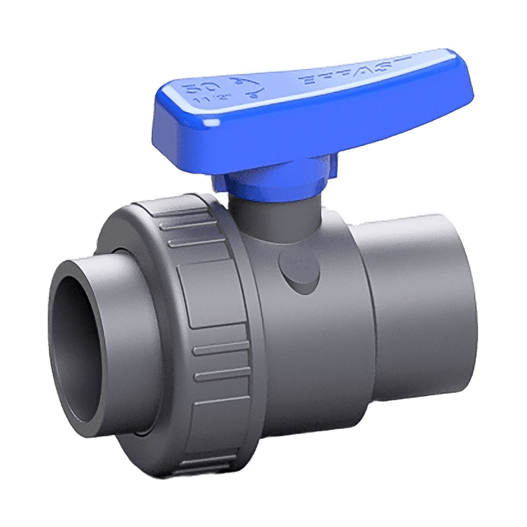 บอลวาล์ว Effast PVC-U Single U uion BSP รุ่น SVB ขนาด 3 นิ้ว