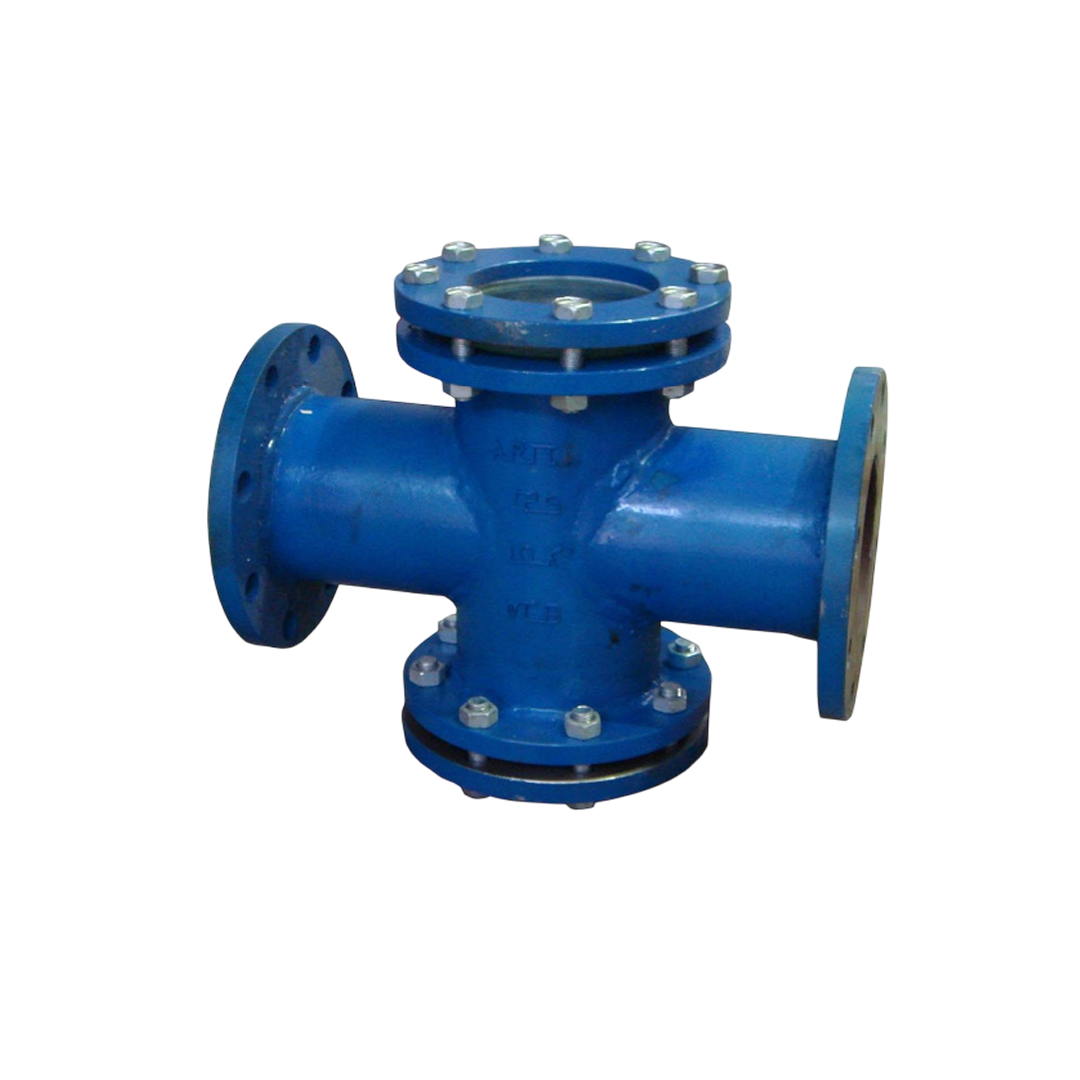 Arita Sight Glass Cast Steel Flanged End 10K DN 125 5 นิ้ว