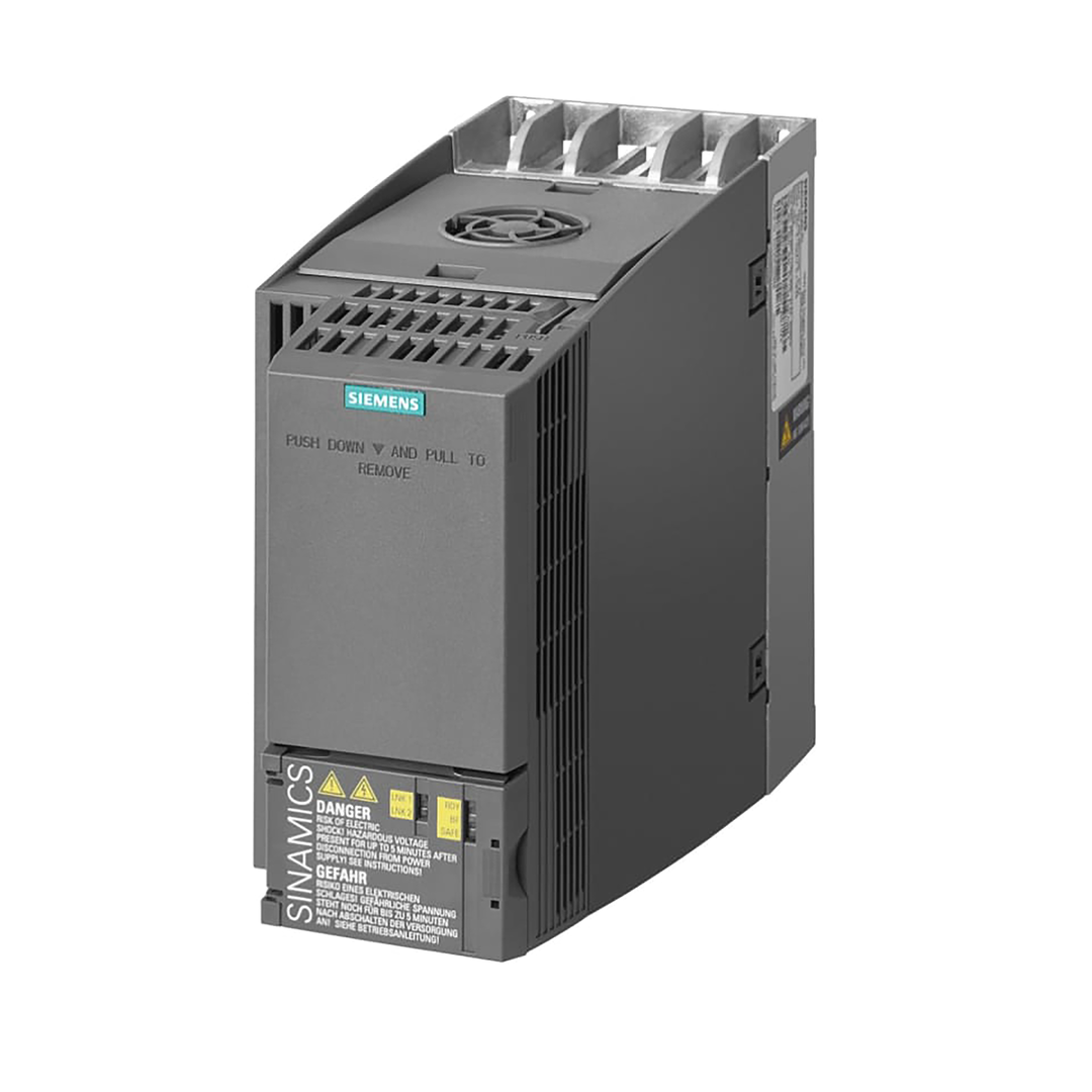 Siemens Inverter Drive SINAMICS G120C Series 5.5 kW 3 Phase 400 V ac 12.5 A Code 6SL3210-1KE21-3AF1