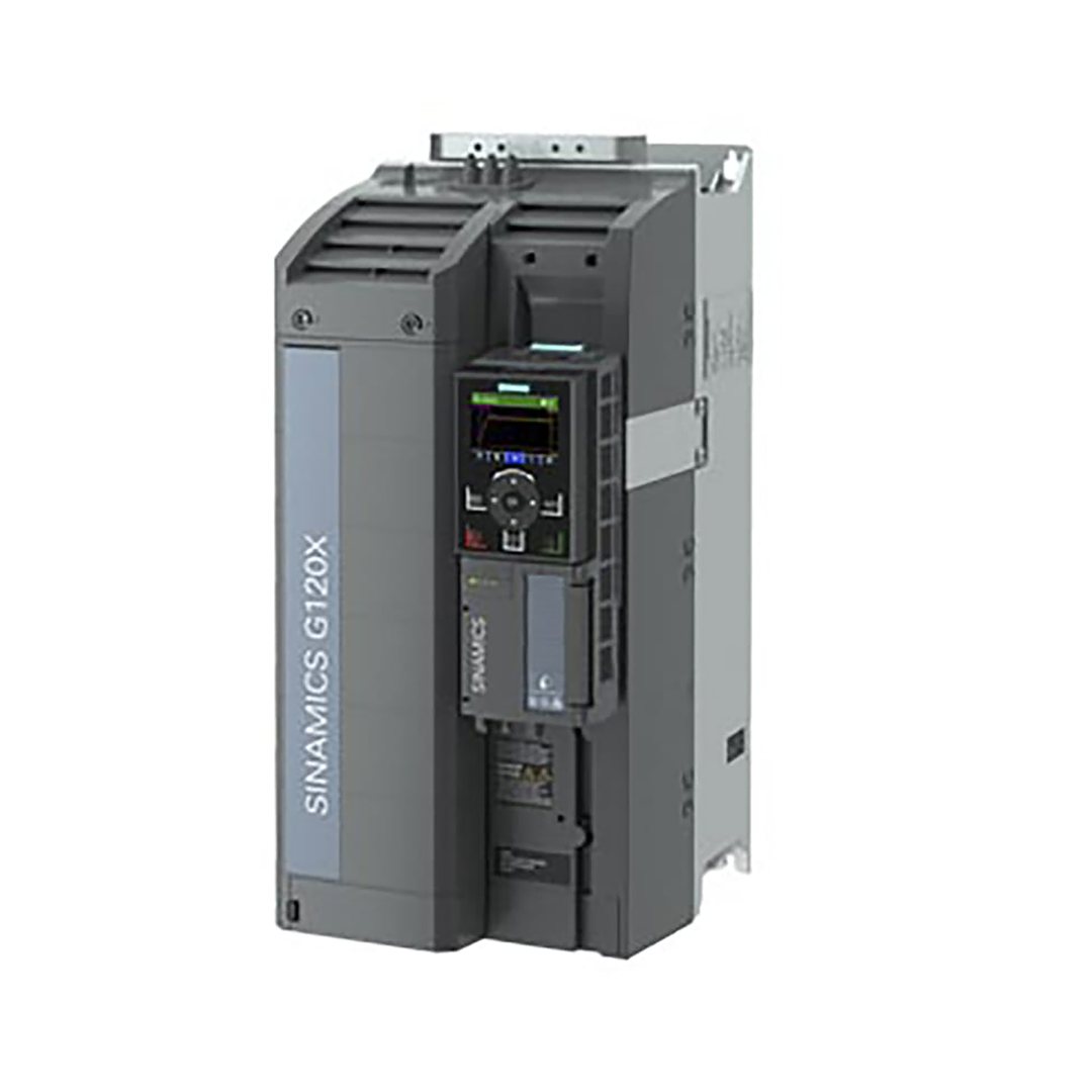 Siemens Inverter Drive SINAMICS G120X Series 37 kW 3 Phase 380 → 480 V ac 72 A Code 6SL3220-2YE36-0UF0