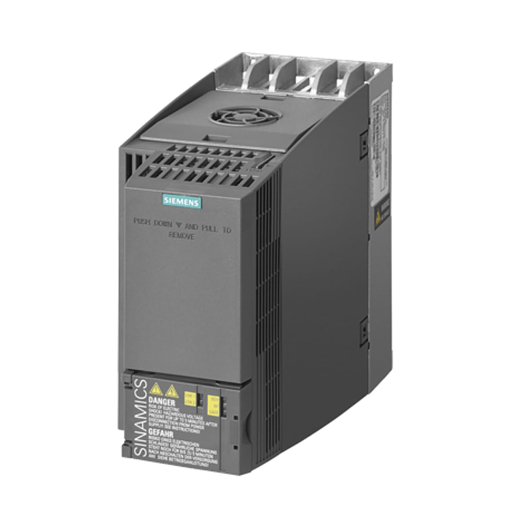 Siemens Inverter Drive SINAMICS G120C Series 7.5 kW 3 Phase 400 V ac 18.2 A 21.5 A Code 6SL3210-1KE21-7AF1